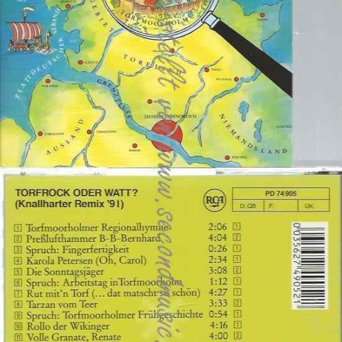 CD--TORFROCK--ODER WATT (KNALLHARTER REMIX '91)