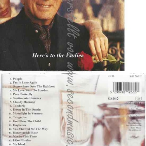 CD--TONY BENNETT--HERE'S TO THE LADIES