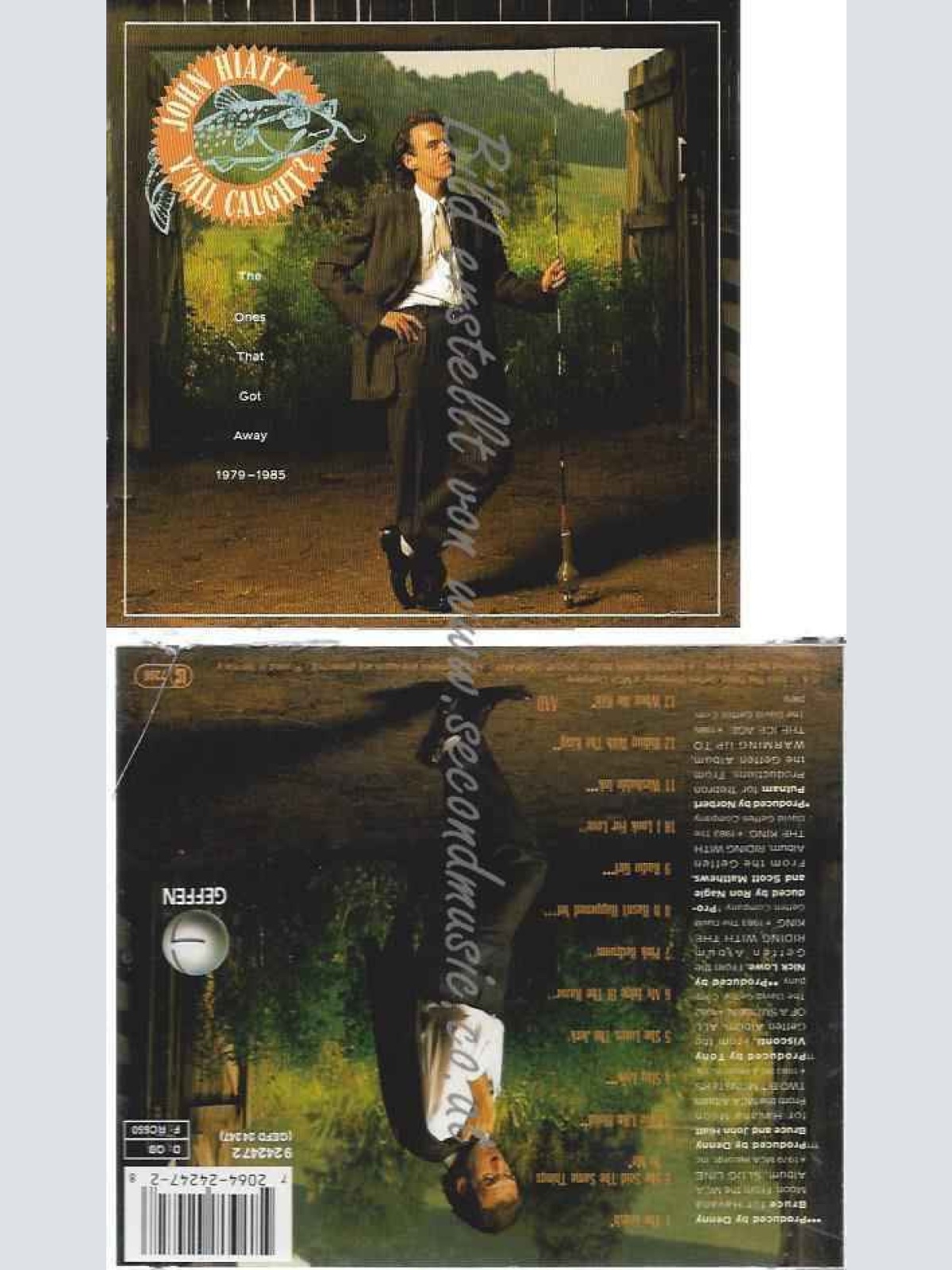 CD--JOHN HIATT--Y'ALL CAUGHT (THE ONES THAT G