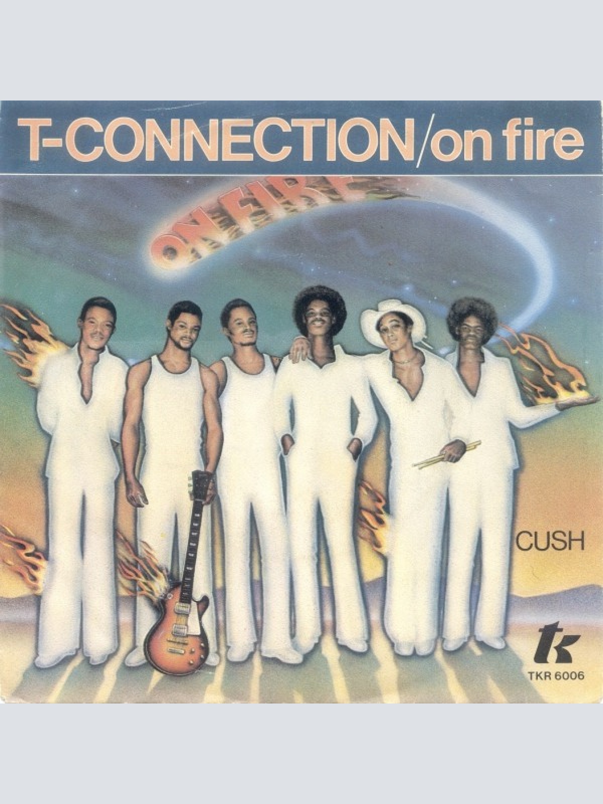 7", Single T-Connection - On Fire