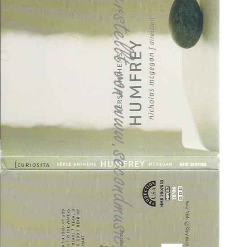 CD--MCGEGAN, CLARE COLL.CHOIR, ET AL.--VERSE ANTHEMS