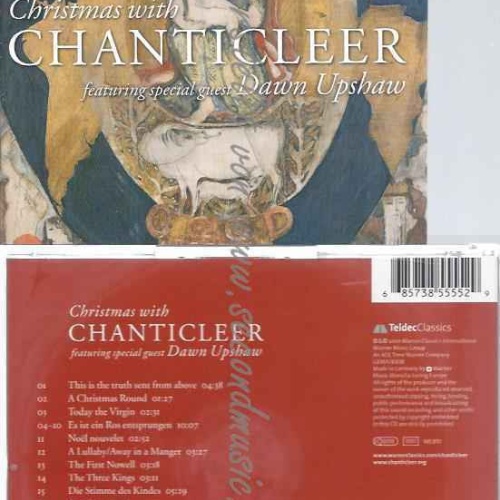CD--CHANTICLEER & UPSHAW,DAWN--CHRISTMAS WITH CHANTICLEER