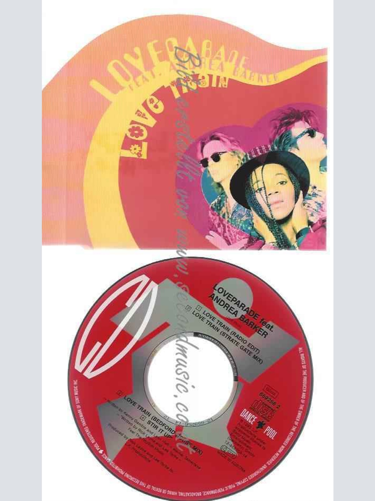 CD--LOVE PARADE--LOVE TRAIN