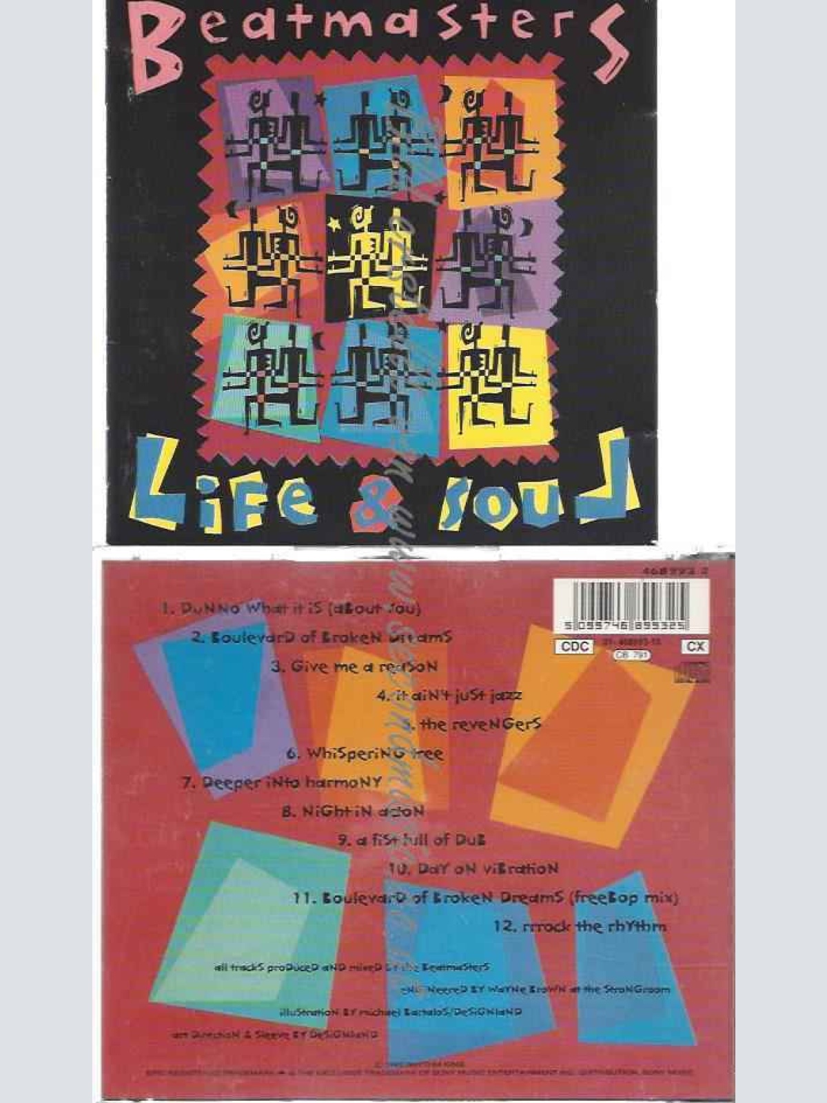 CD--2)/ THE BEATMASTERS--LIFE & SOUL (1991