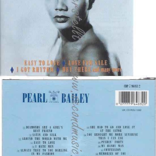 CD--PEARL BAILEY--PEARL BAILEY - THE BEST OF THE ROULETTE YEARS