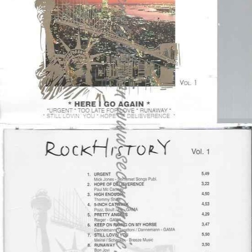 CD--Rock History, The Fabulous Four, Vol. 1