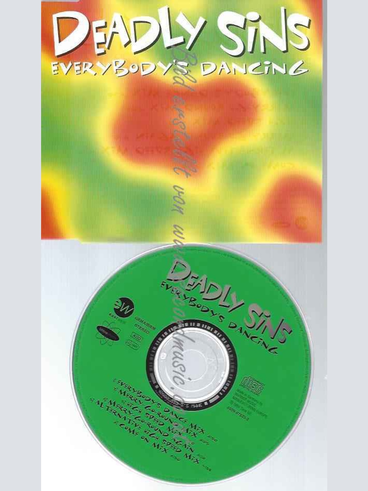 CD--DEADLY SINS--EVERYBODY'S DANCING
