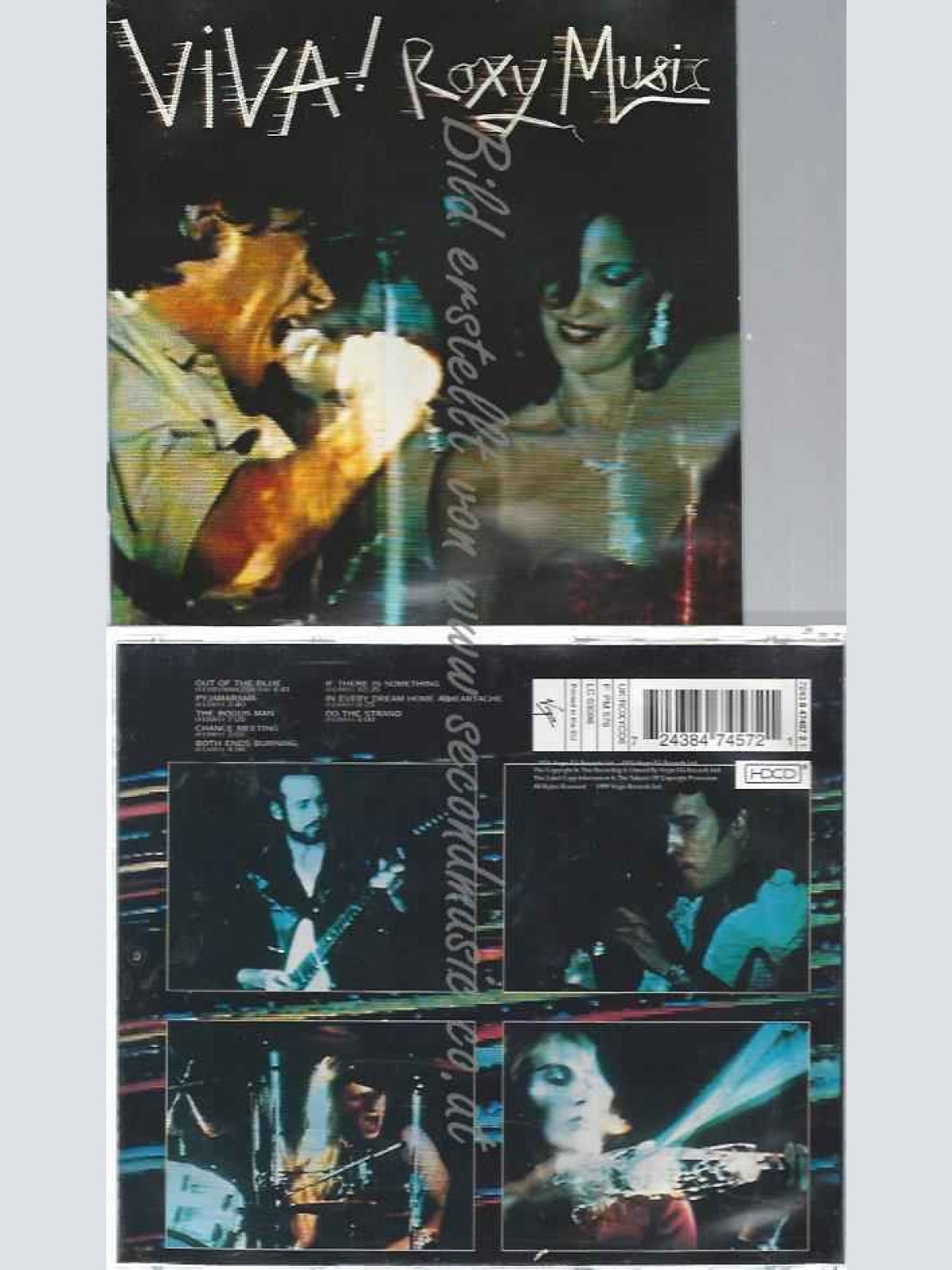 CD- -Viva!  //  Roxy Music
