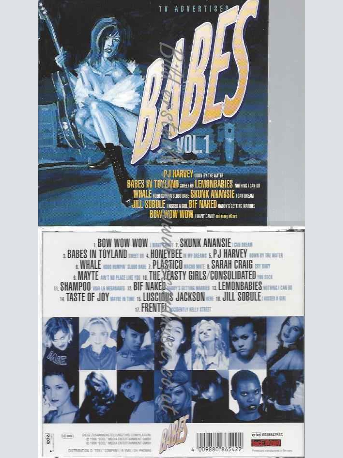 CD--VARIOUS--BABES VOL.1