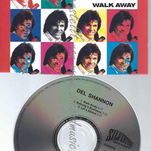 CD--DEL SHANNON--WALK AWAY