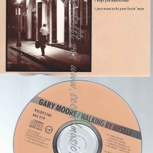 CD--GARY MOORE--WALKING BY MYSELF (1990, INCL. 2 LIVE TRACKS)