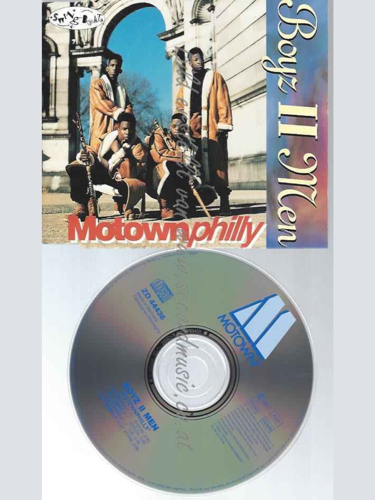 CD--BOYZ II MAN--MOTOWNPHILLY