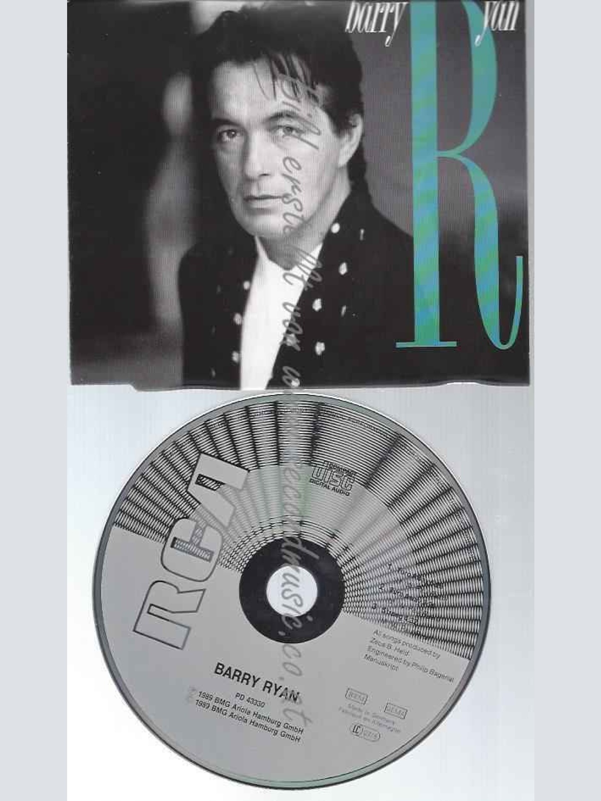 CD--BARRY RYAN--TURN AWAY (X2+1)