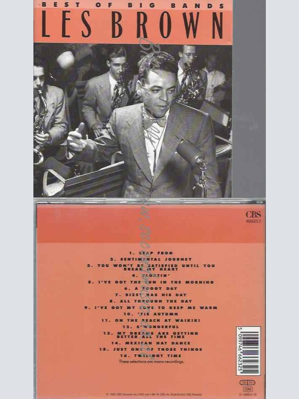 CD--LES BROWN--BEST OF BIG BANDS