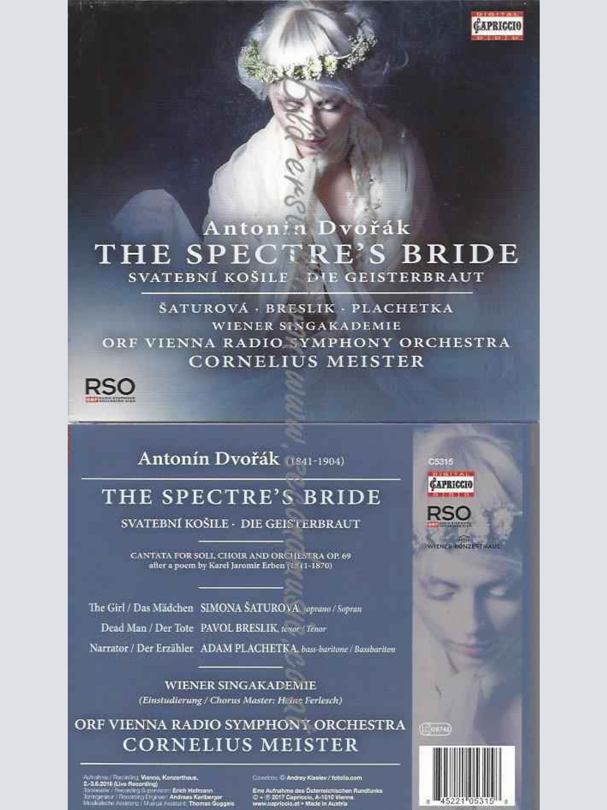 CD--SATUROVA, BRESLIK, ET AL.--DIE GEISTERBRAUT