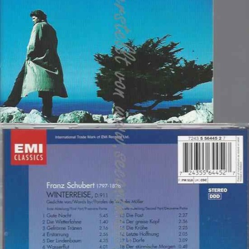 CD--HAMPSON, THOMAS, SCHUBERT, FRANZ, ET AL.--WINTERREISE