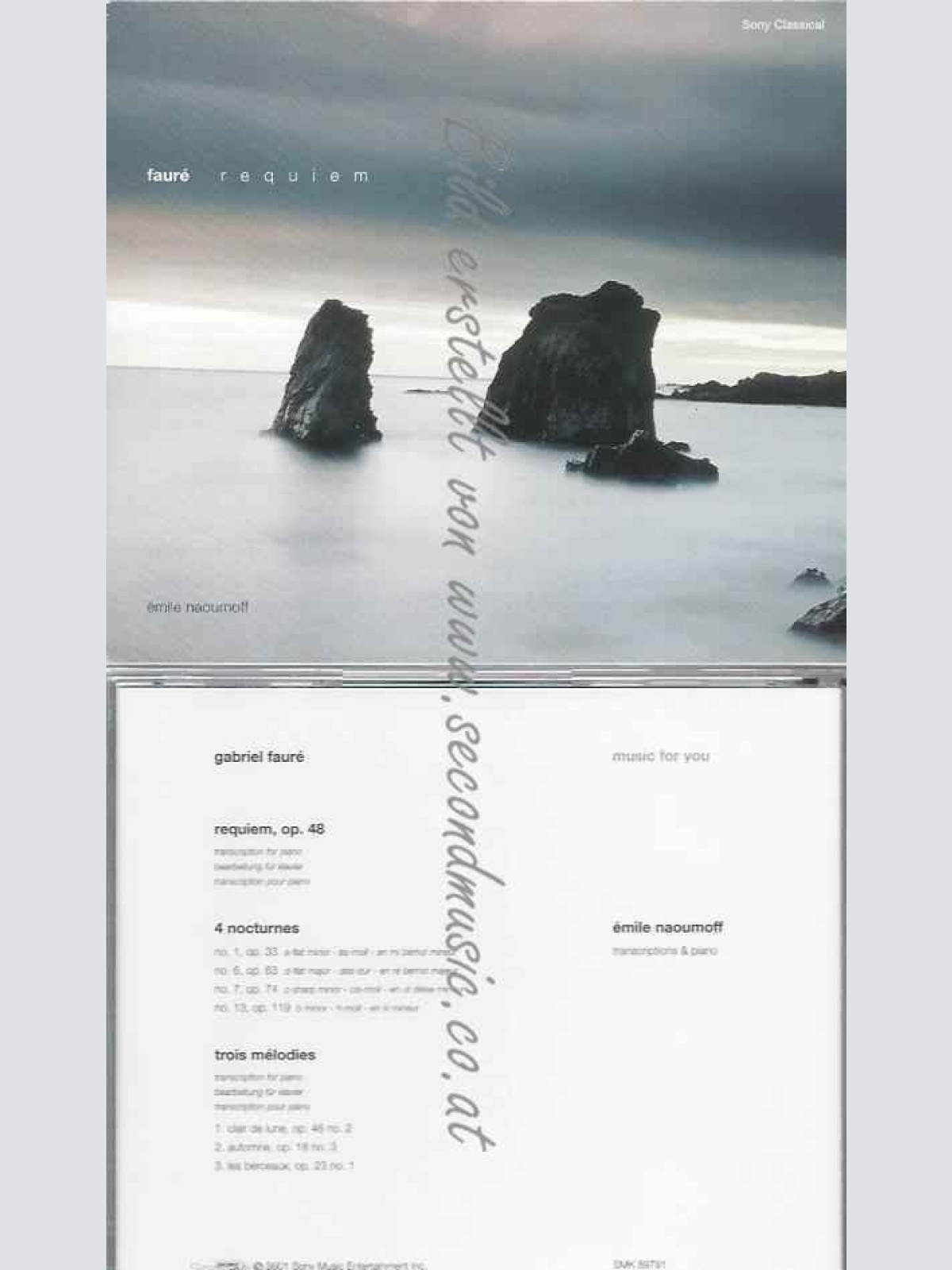 CD--EMILE NAOUMOFF--REQUIEM OP.48 (IN EINER NEUEN FASSSUNG FÜR KLAVIER)