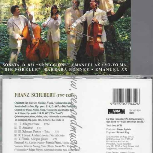 CD--MA, AX, ET AL.--FORELLENQUINTETT