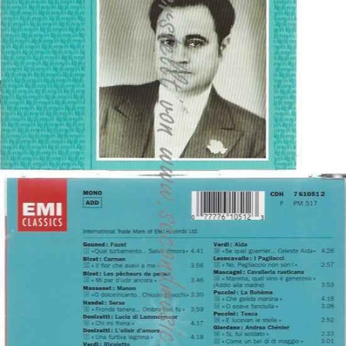 CD--GIGLI,BENIAMINO, GOUNOD, ET AL.--OPERNARIEN