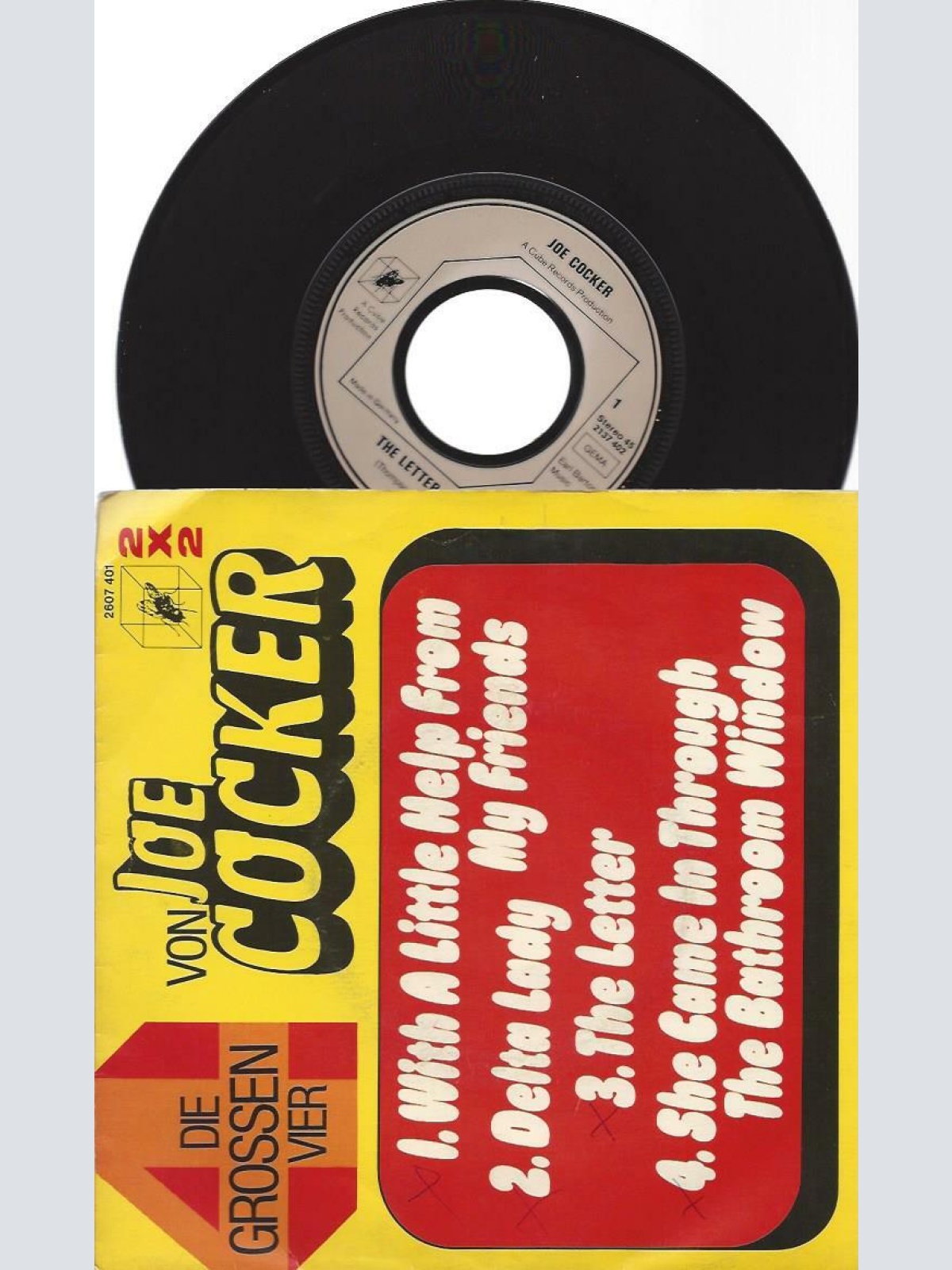 7"   Joe Cocker – Die Grossen Vier