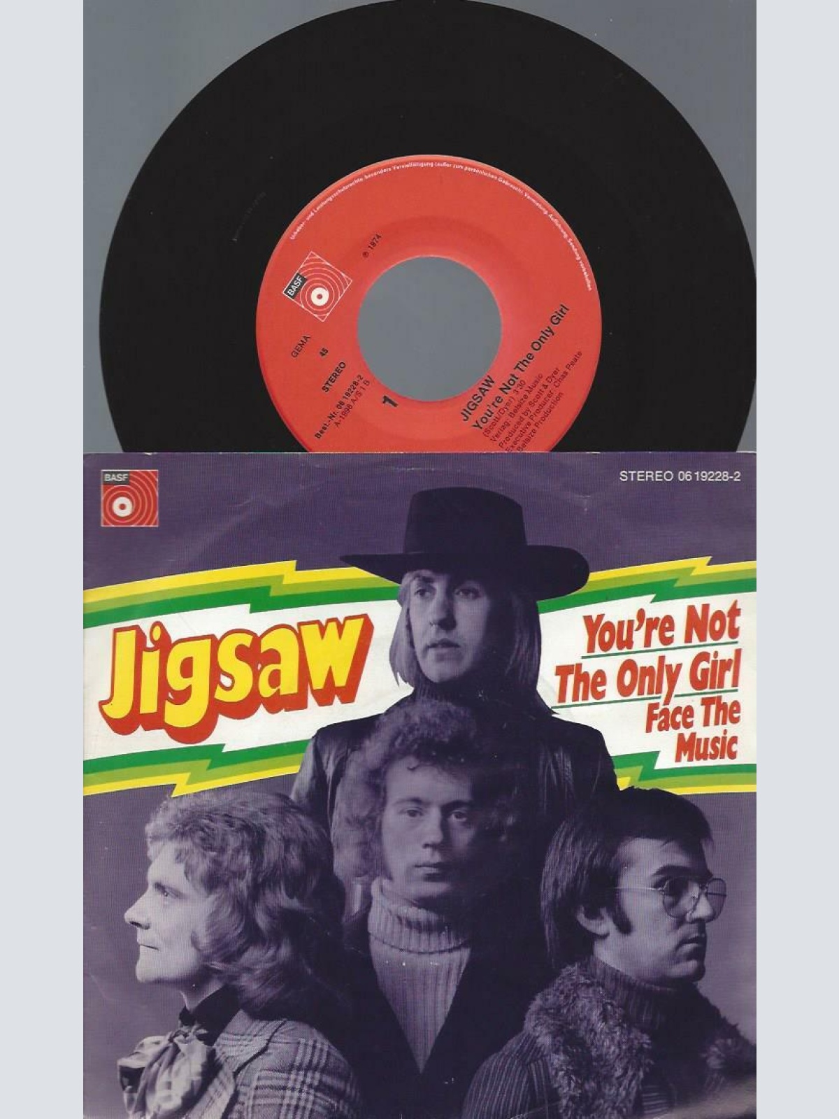 7"   Jigsaw   – You're Not The Only Girl