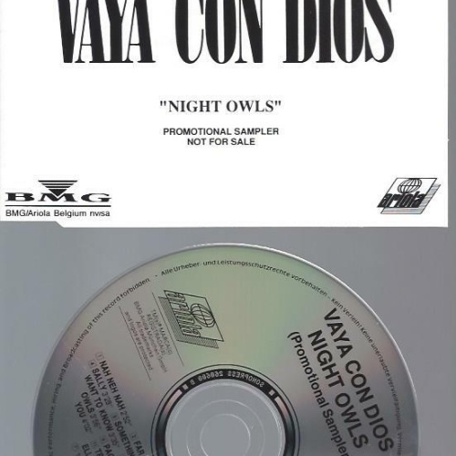 CD--Vaya Con Dios – Night Owls  / Promo