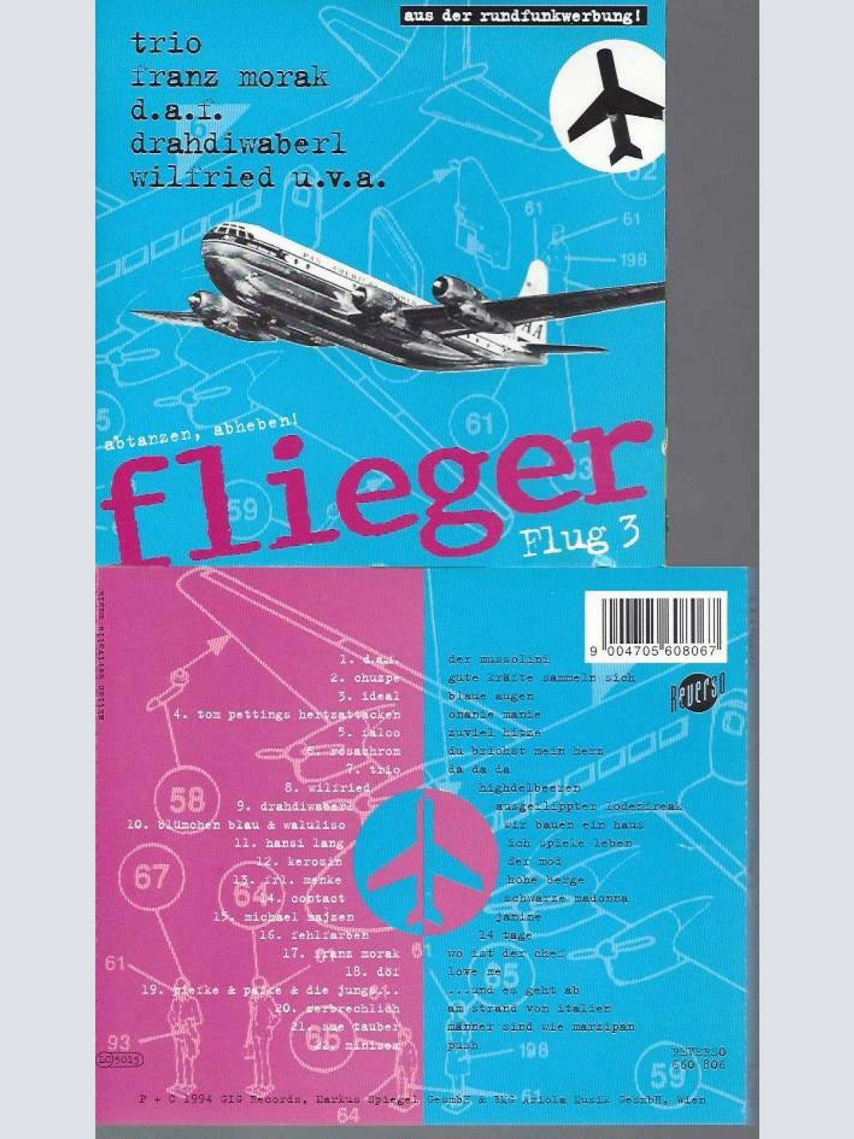 CD-  Flieger - Flug 3