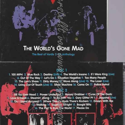CD--EST OF VARDIS/ VARDIS | --THE WORLD'S GONE MAD