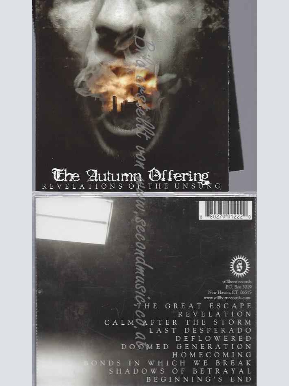 CD--THE AUTUMN OFFERING | --REVELATIONS OF THE UNSUNG