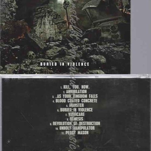 CD--PRODUCT OF HATE | --BURIED IN VIOLENCE