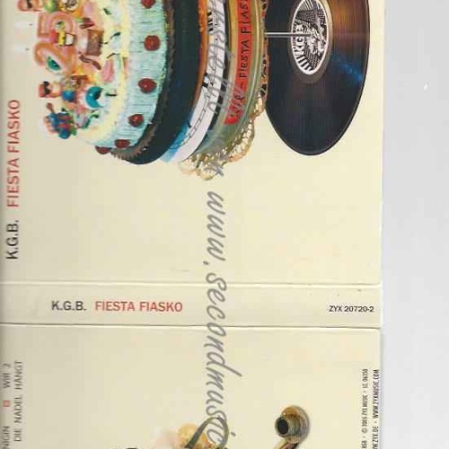 CD--K.G.B. | --FIESTA FIASKO