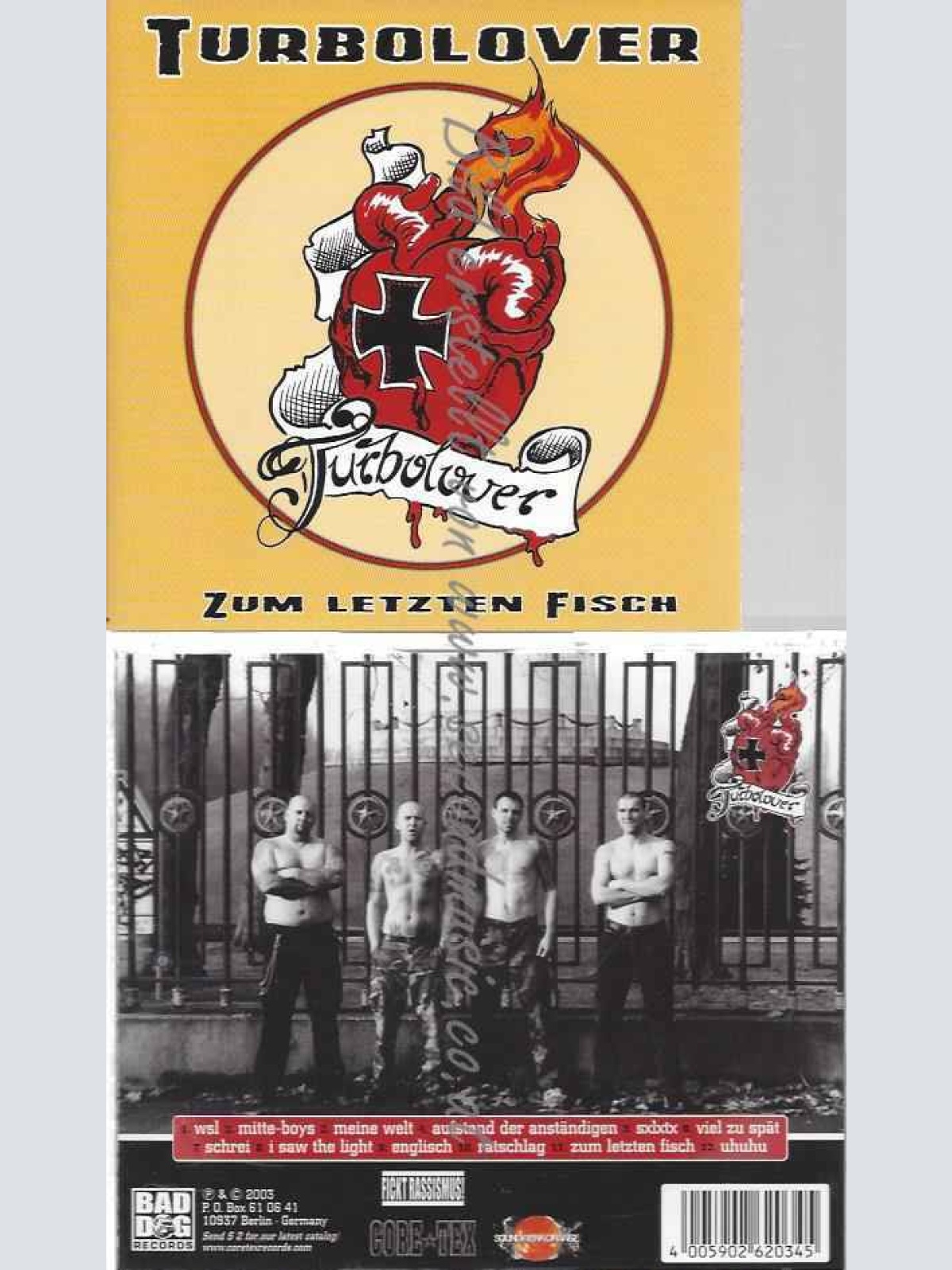 CD--TURBOLOVER | --ZUM LETZTEN FISCH