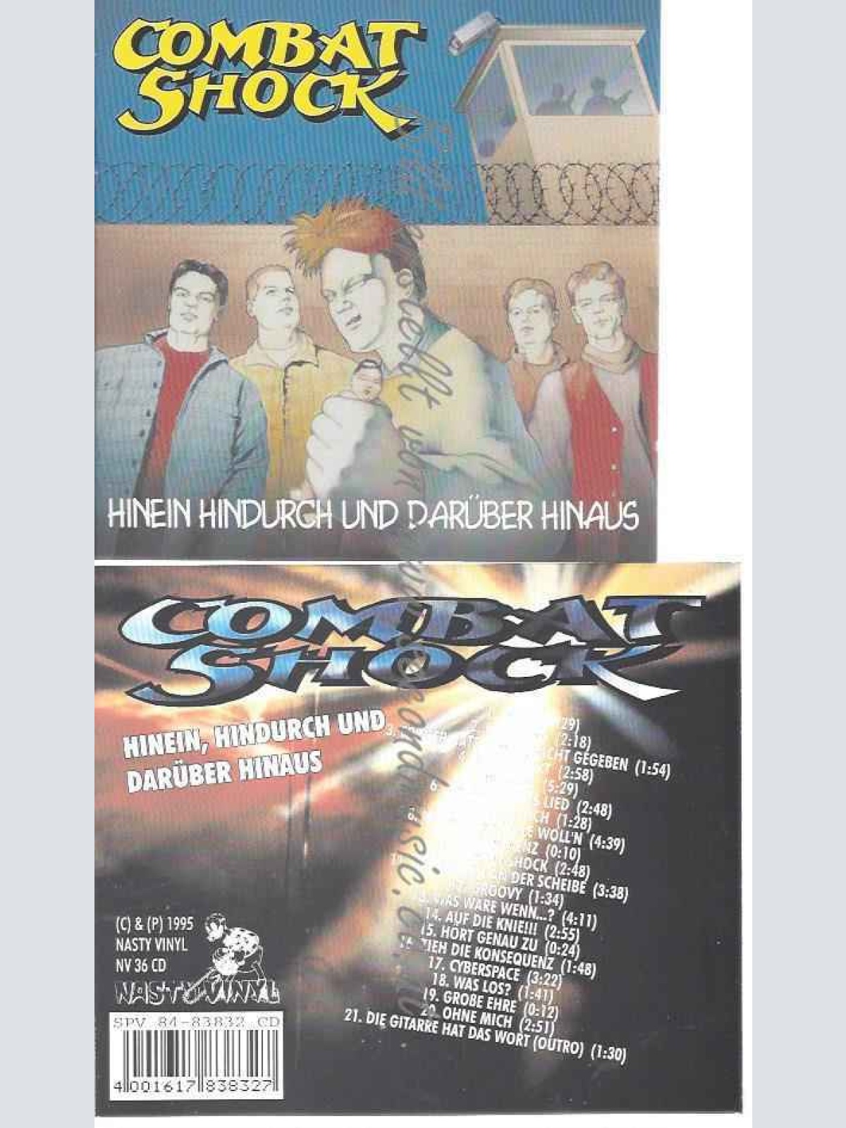 CD--COMBAT SHOCK | --HINEIN, HINDURCH UND DARÜBER HINAUS