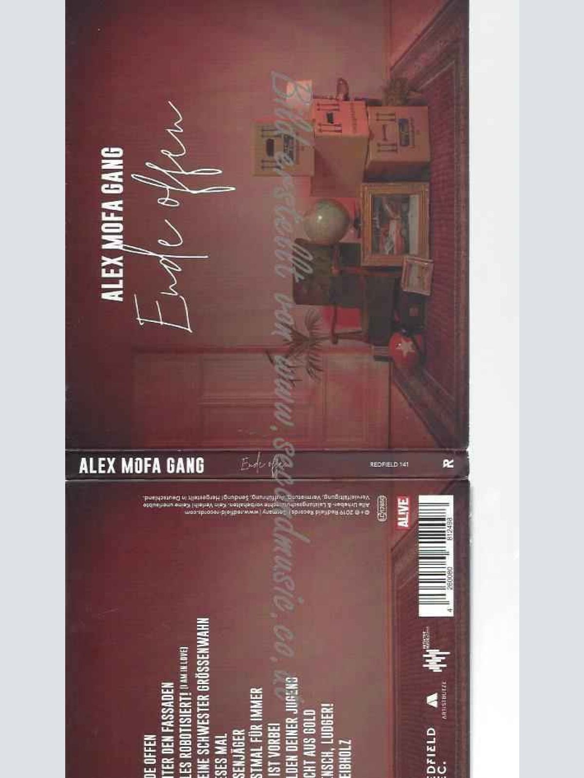 CD--ALEX MOFA GANG | --ENDE OFFEN