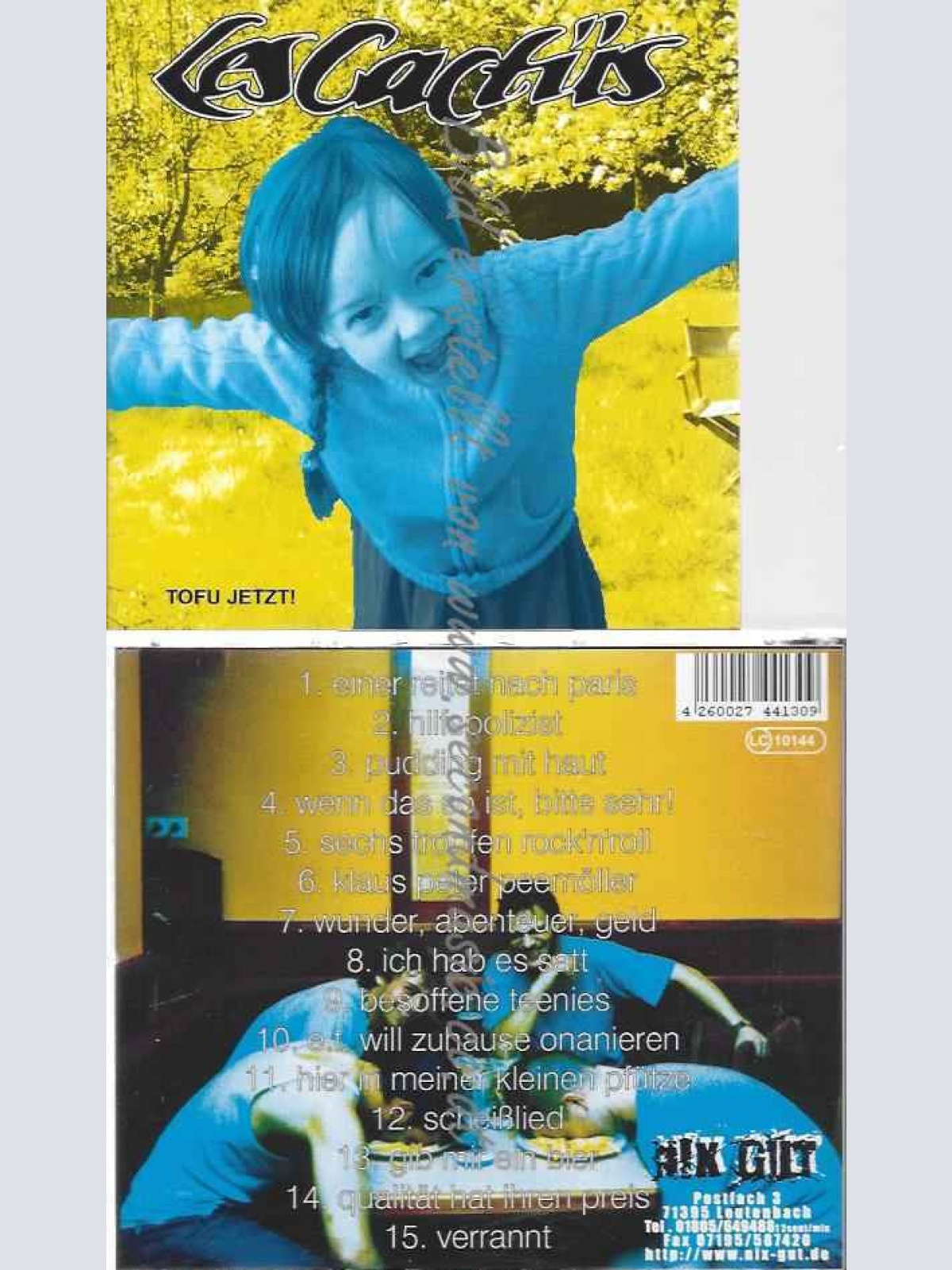 CD--LES CACTÜS | --TOFU JETZT!