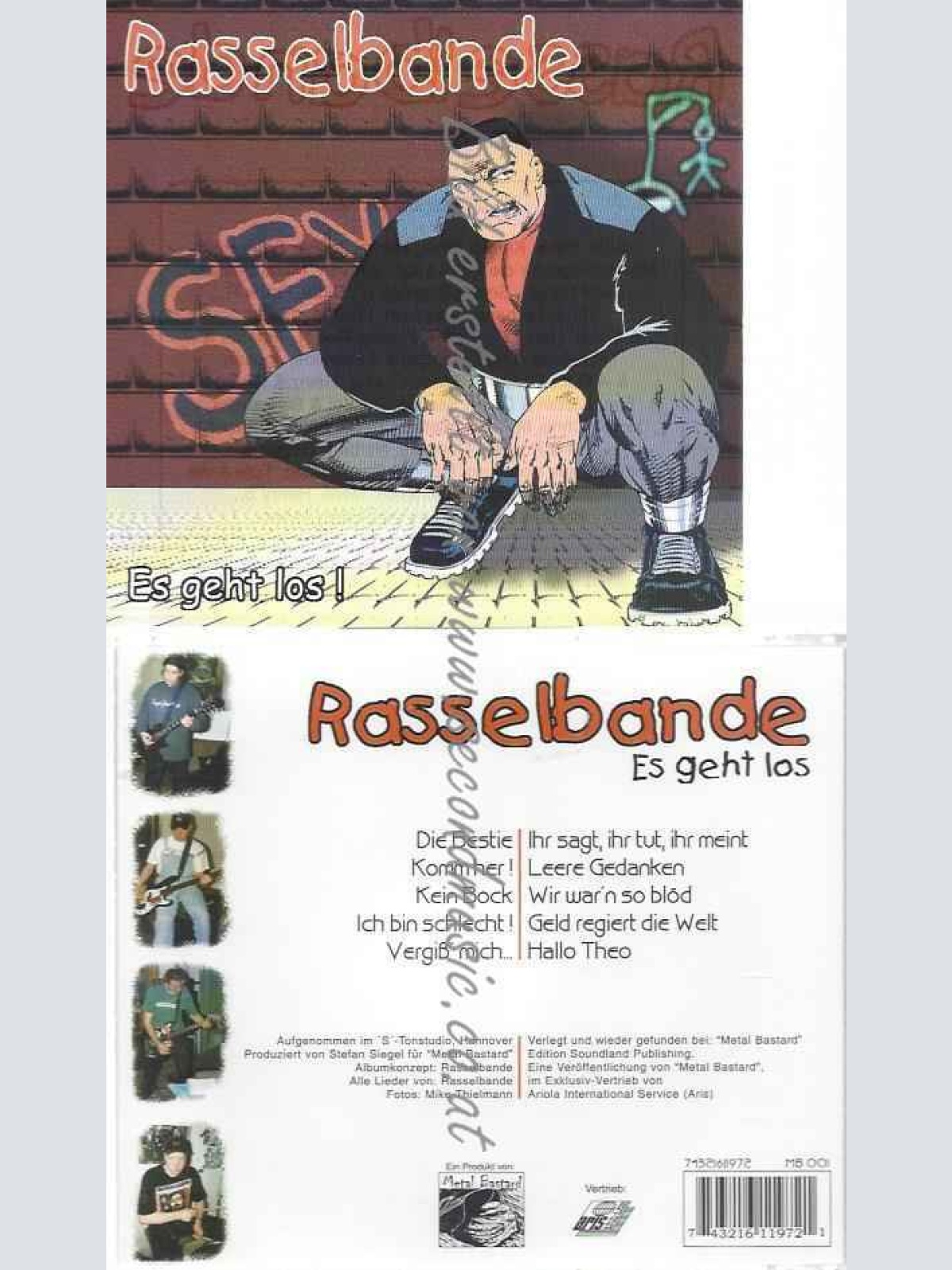 CD--RASSELBANDE | --ES GEHT LOS!