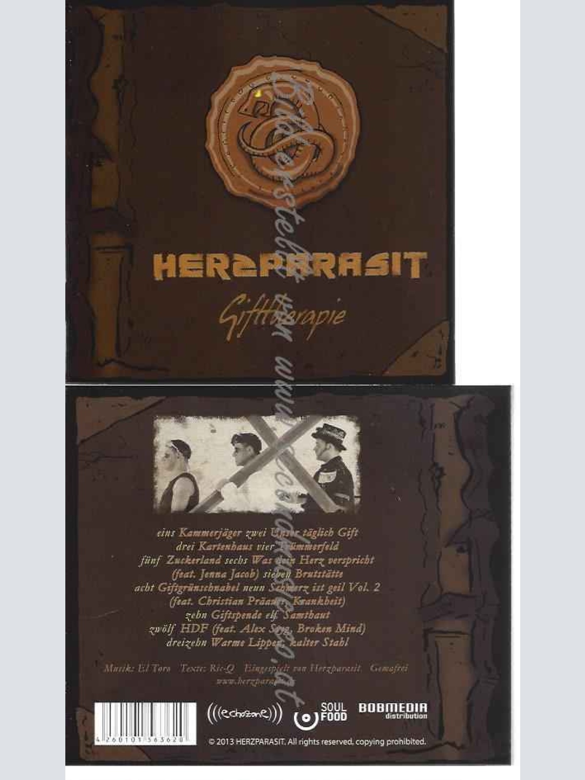 CD--HERZPARASIT | --GIFTTHERAPIE