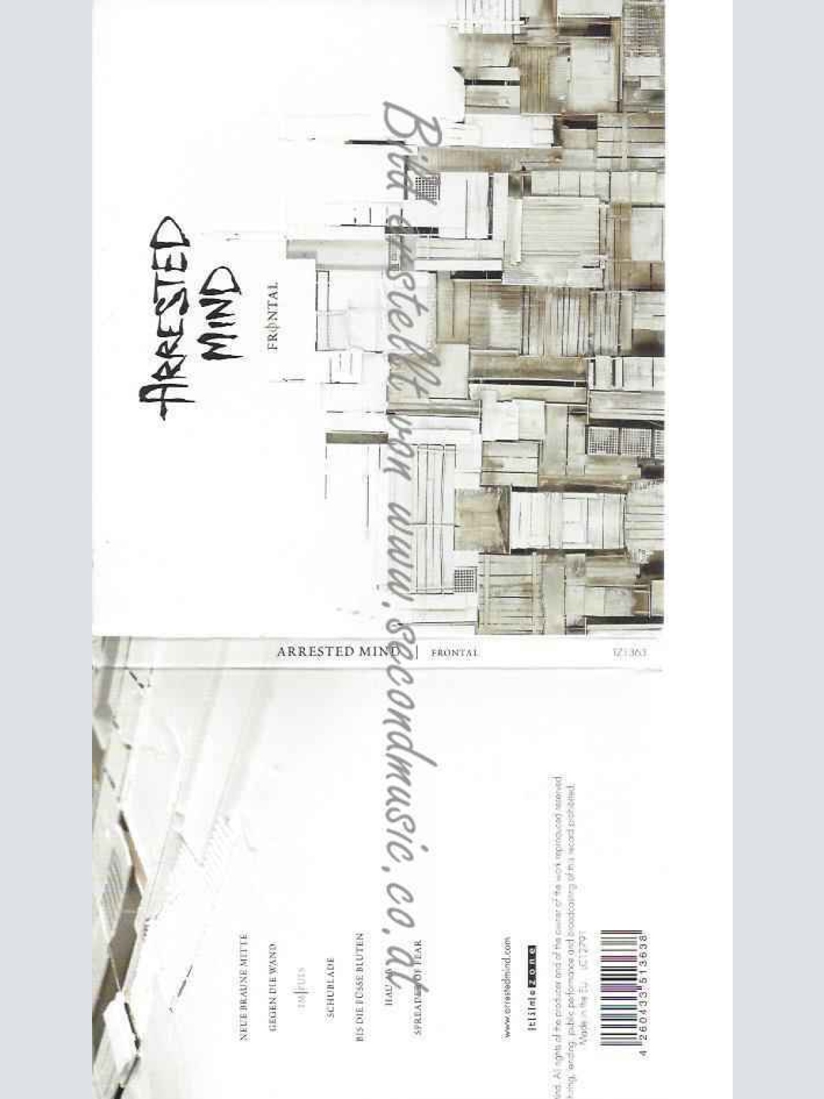 CD--ARRESTED MIND | --FRONTAL
