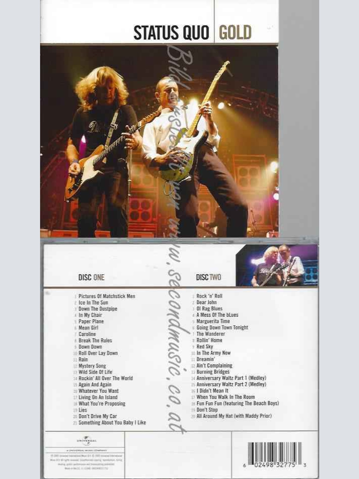 CD--STATUS QUO | --GOLD