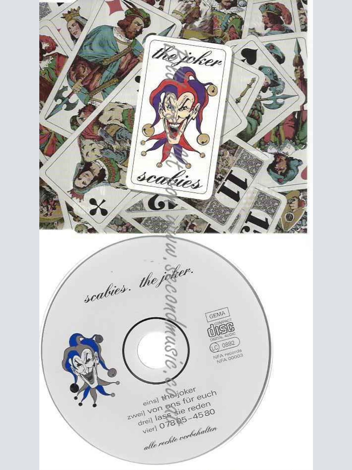 CD--SCABIES--JOKER ( TRACKS, )