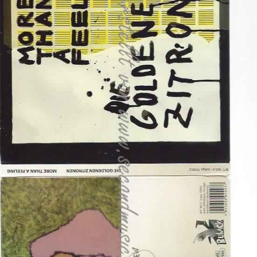 CD--DIE GOLDENEN ZITRONEN | --MORE THAN A FEELING