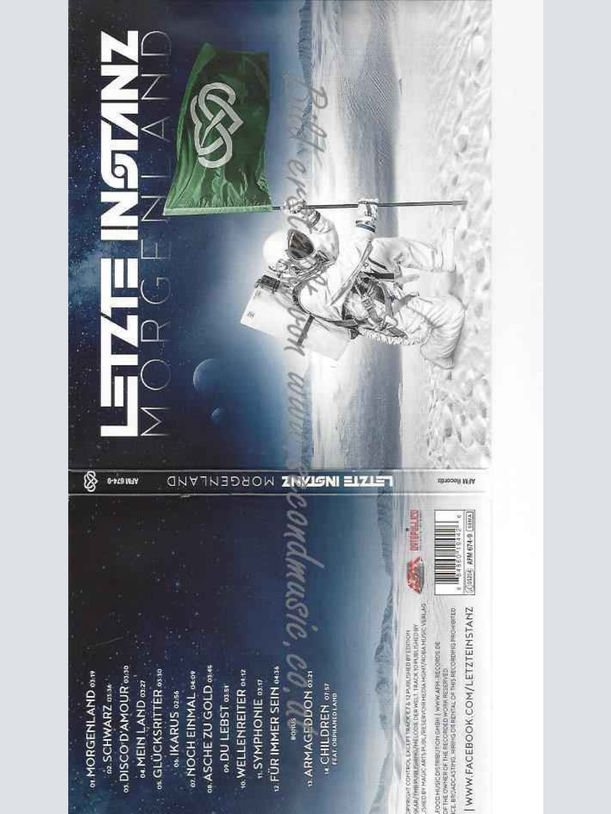 CD--LETZTE INSTANZ | --MORGENLAND (LIM.DIGIPAK)