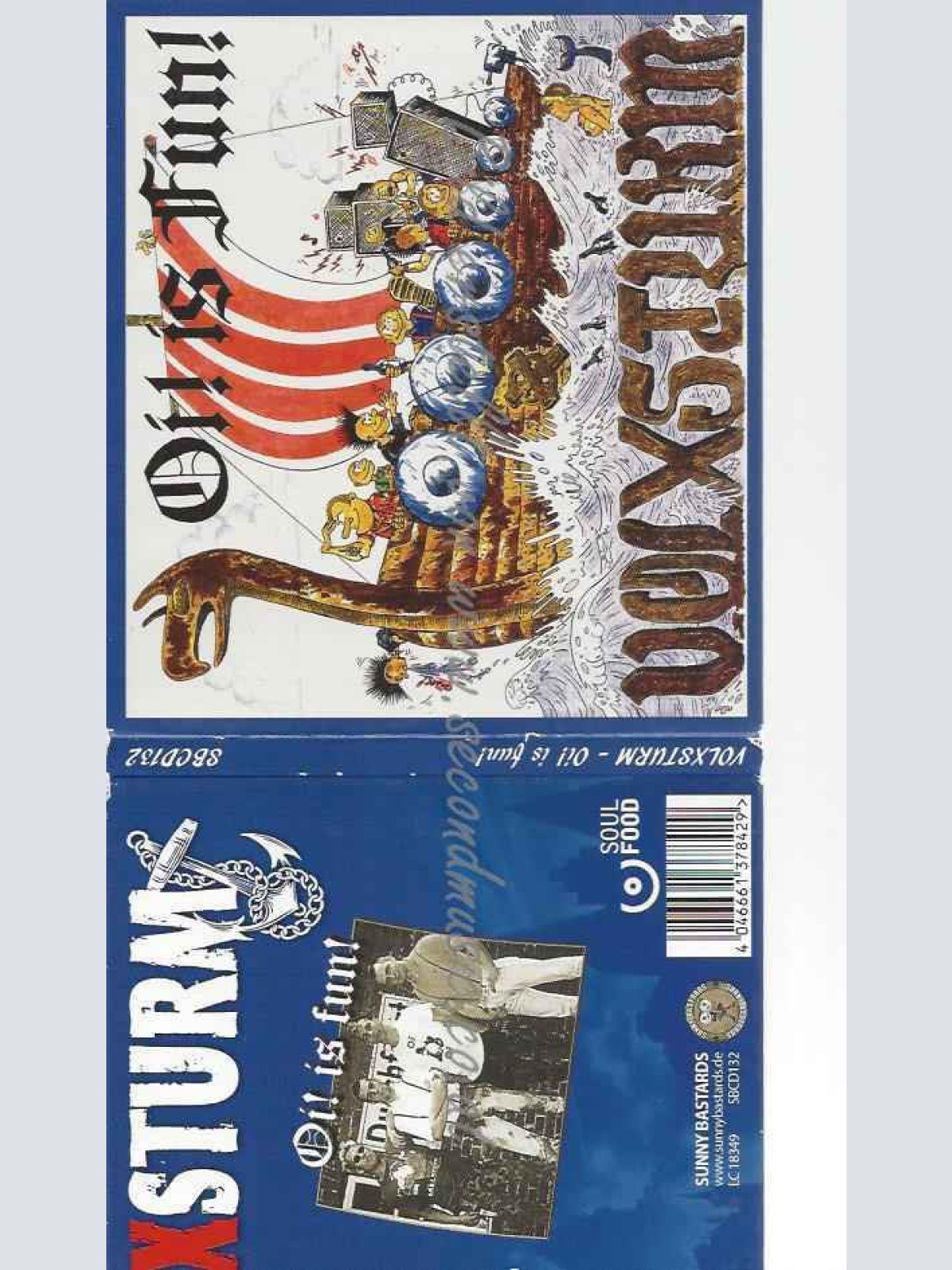 CD--VOLXSTURM | --OI IS FUN