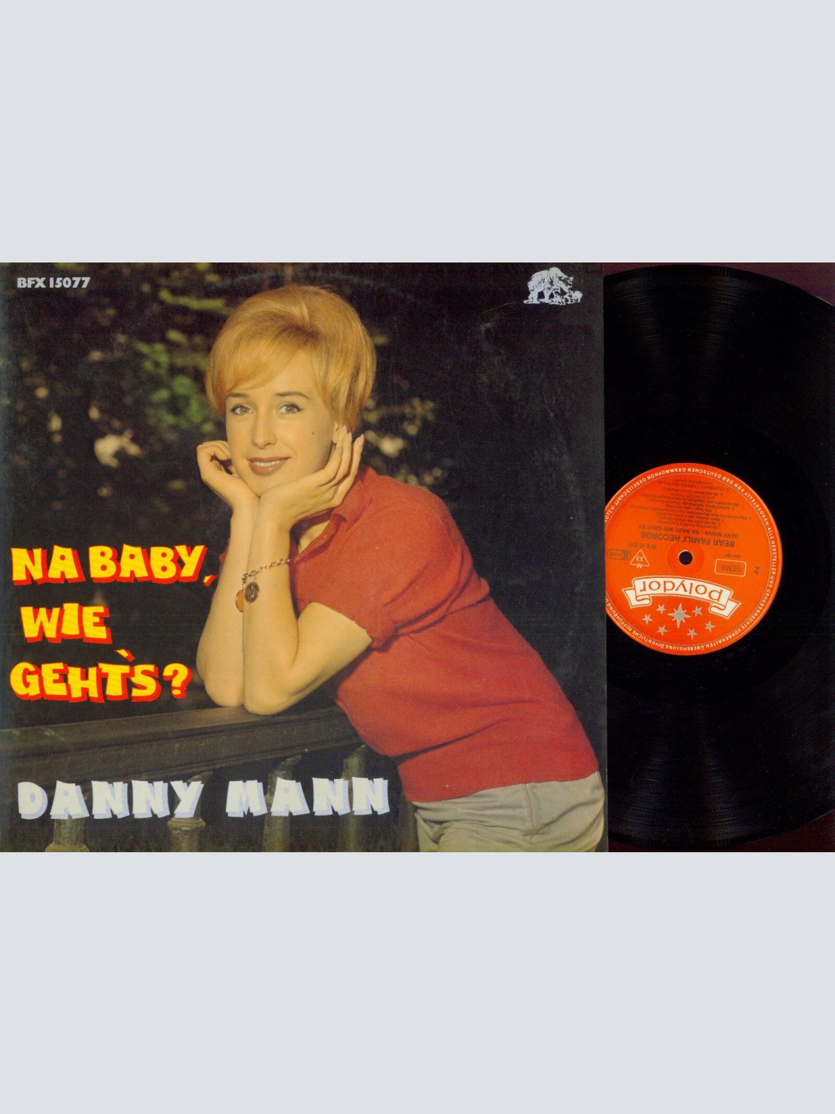 LP--Danny Mann – Na Baby, Wie Geht's?