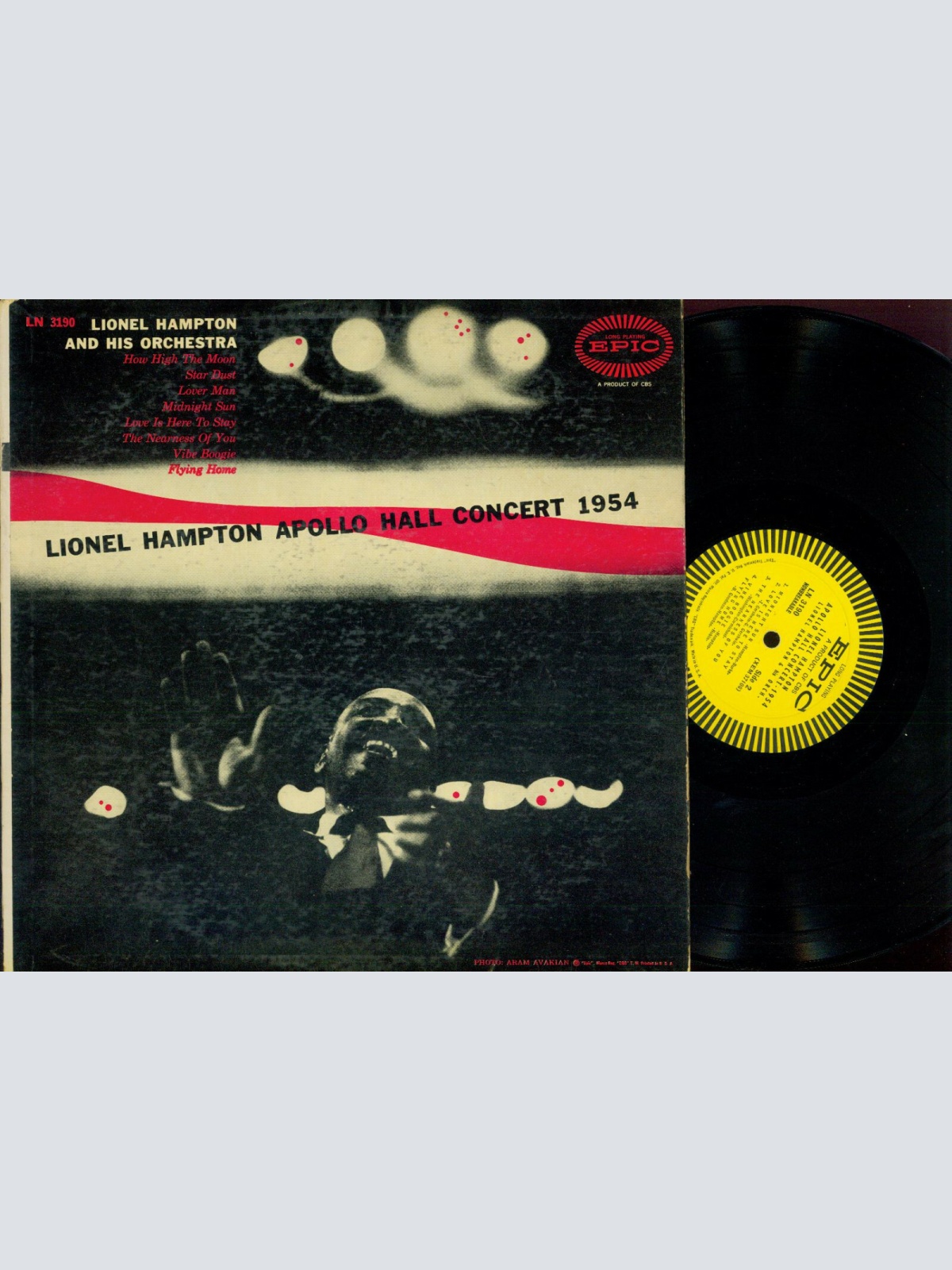 LP--Lionel Hampton And His Orchestra – Lionel Hampton Apollo Hall Concert 1954 /