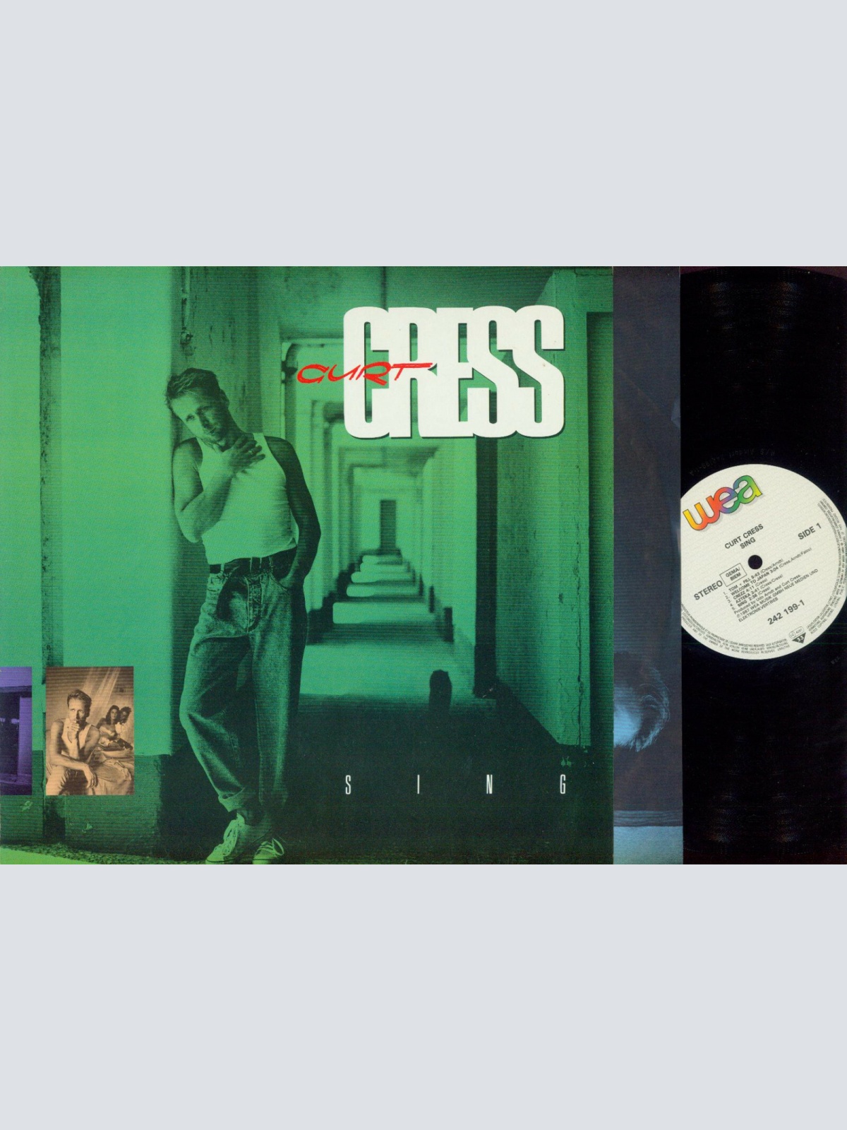 LP--Curt Cress – Sing // OIS // NM //242199