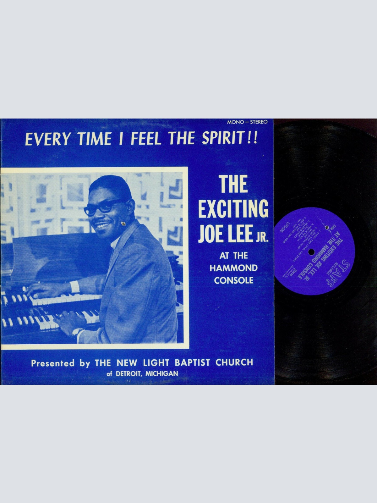 LP--The Exciting Joe Lee // Every Time i Feel the Spirit