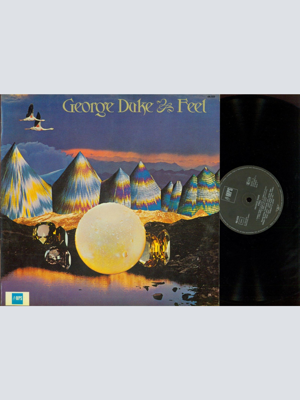 LP--George Duke – Feel // 68.023