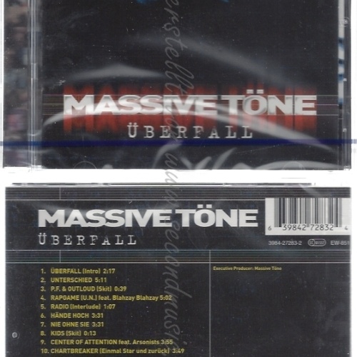 CD--NM-SEALED-MASSIVE TOENE -1999- -- ÜBERFALL