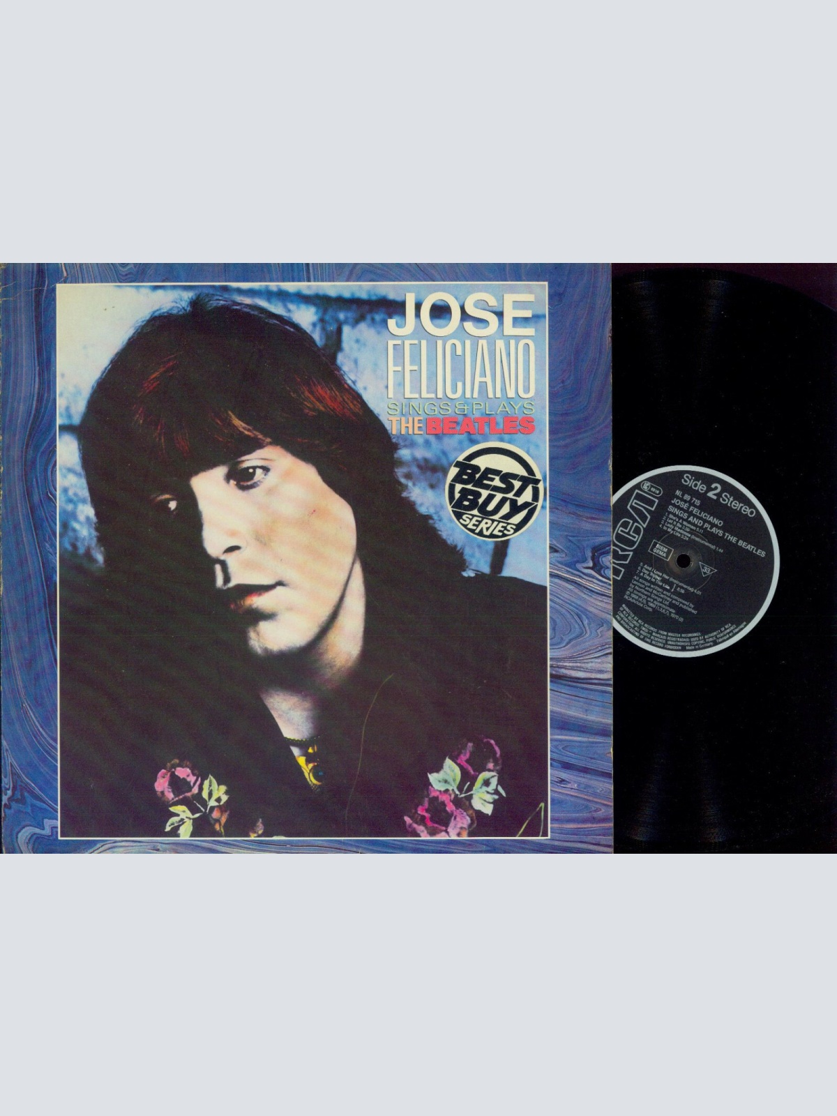 LP-- Jose Feliciano – Jose Feliciano Sings And Plays The Beatles